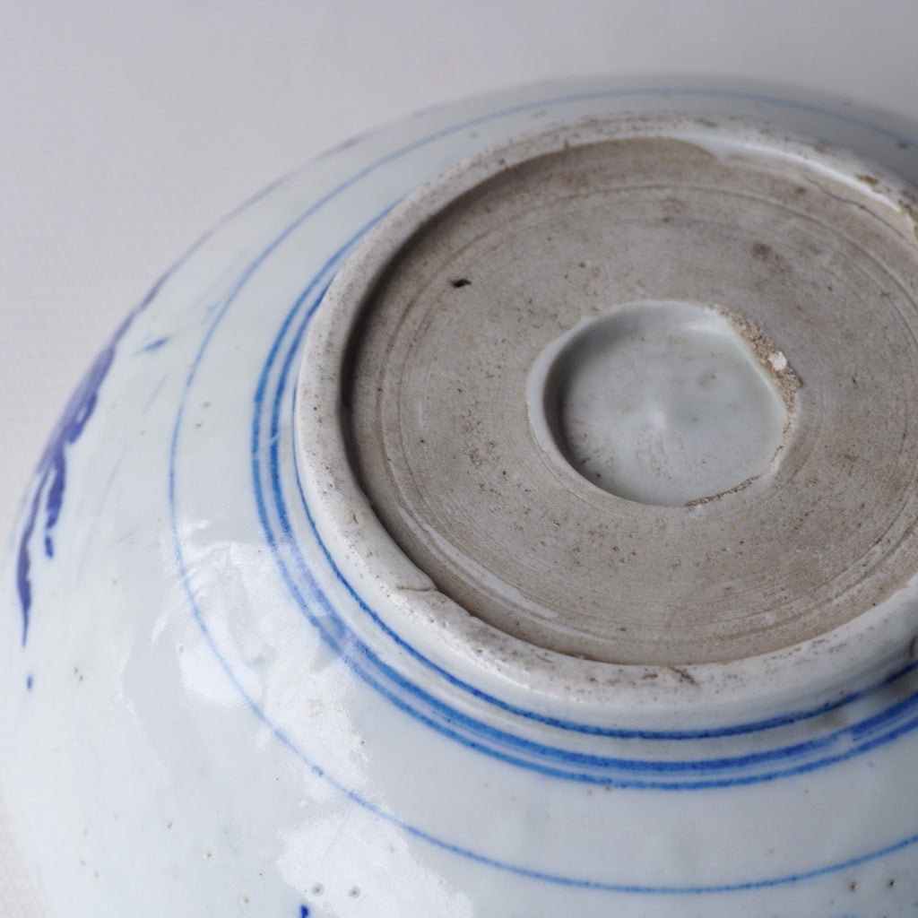 古伊万里(?)|時代物|染付|鉢|ペンダントライト