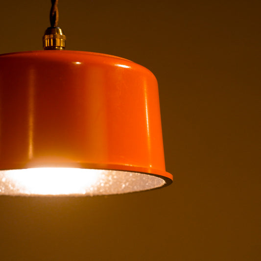 MID.C|オレンジ|ポット|ペンダントライト