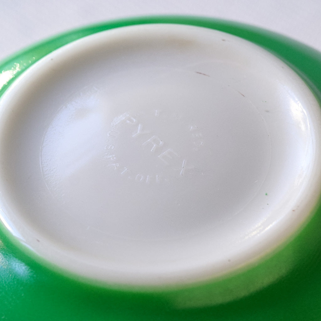 オールドパイレックス|pyrex|プライマリーグリーン|ミキシングボウル|ペンダントライト