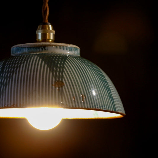 作地未詳|時代物|茶碗|十草|ペンダントライト