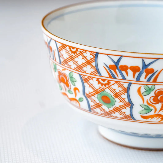 【早期購入】有田焼|龍峯|色絵|丼①|ペンダントライト