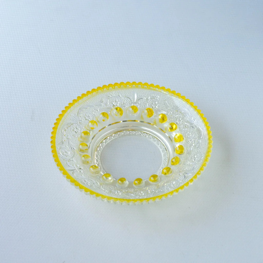 HASEGAWA GLASS|エリザベス|ガラス灰皿|イエロー|ペンダントライト150