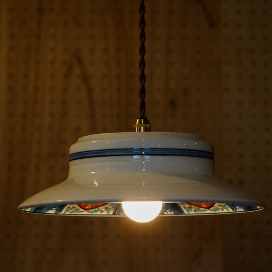 有田焼|龍|青・赤・緑|ペンダントライト