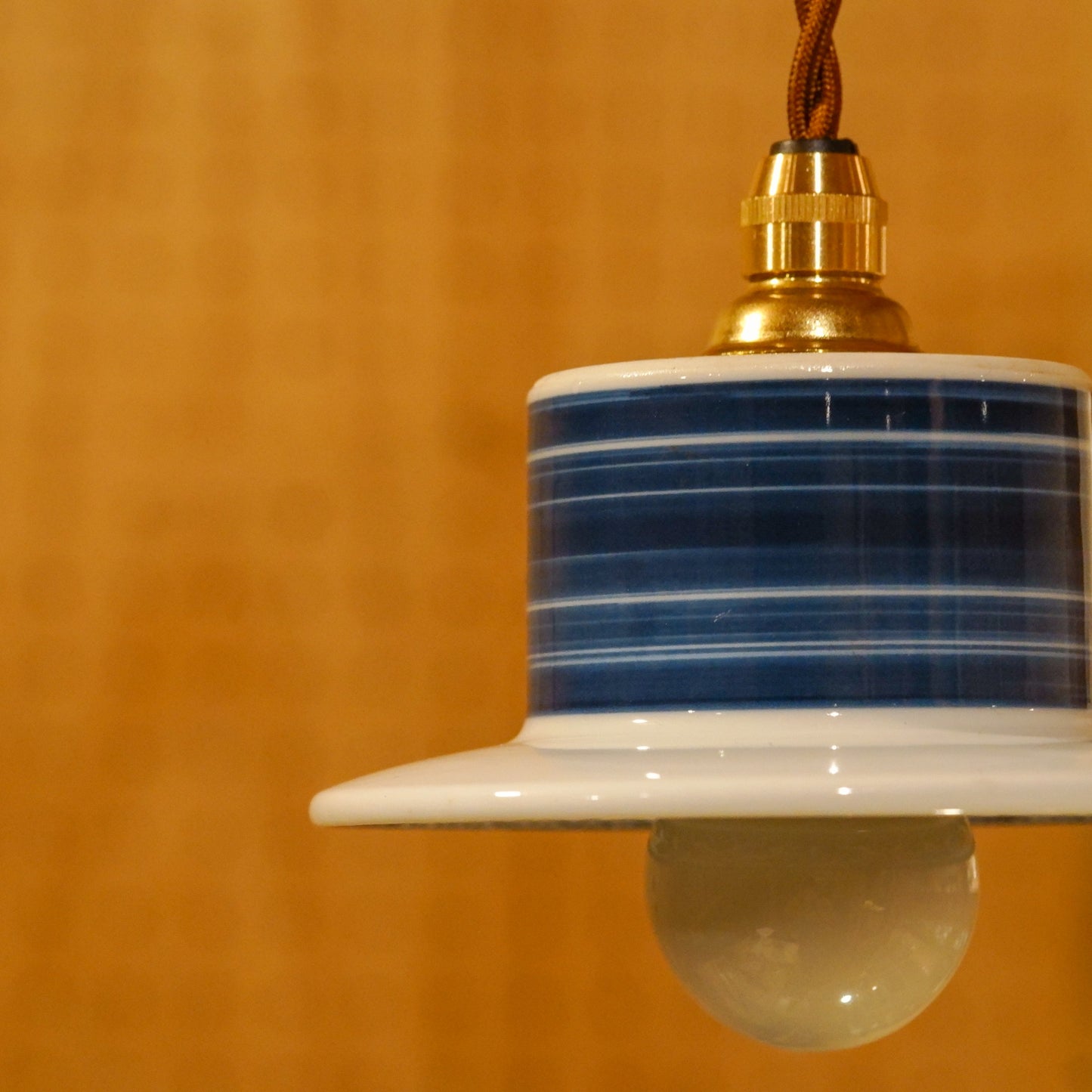 Arita ware | Koraku | Indigo, Pine, and Plum | Pendant light