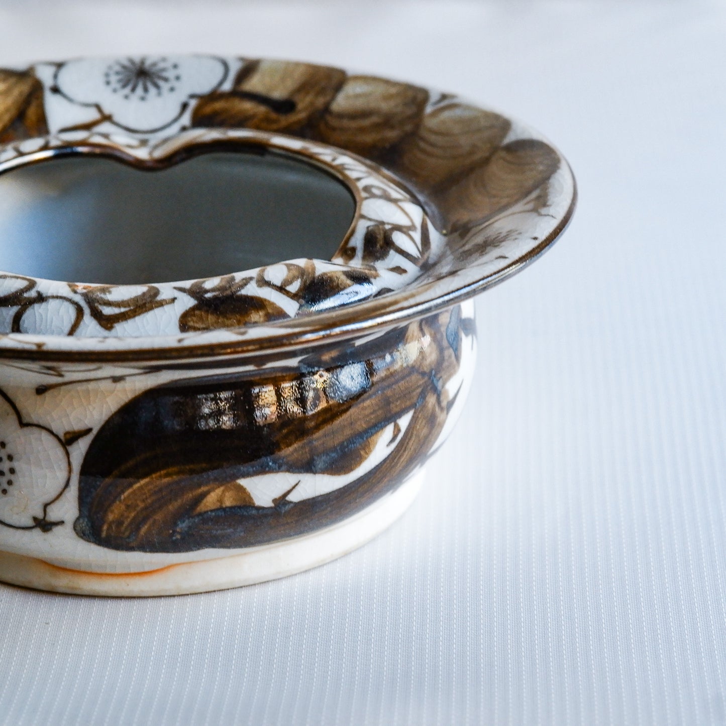 Mino ware(?) | Plum blossoms | Handcrafted | Pendant light