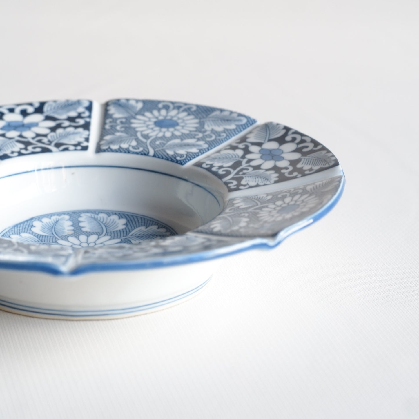 Arita ware | Eizan | Indigo | Flowers | Pendant light