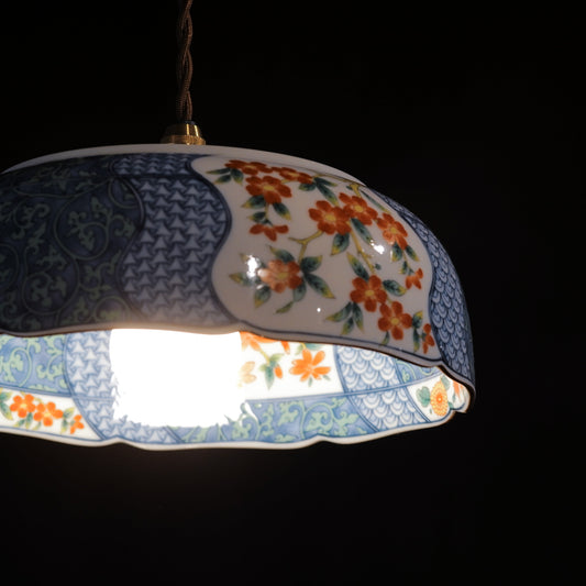 美濃焼|庫山窯|中鉢|ペンダントライト