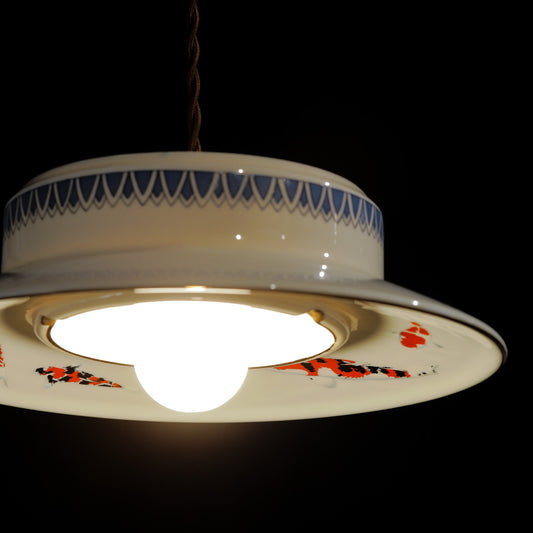 作地未詳|錦鯉|水面|ペンダントライト