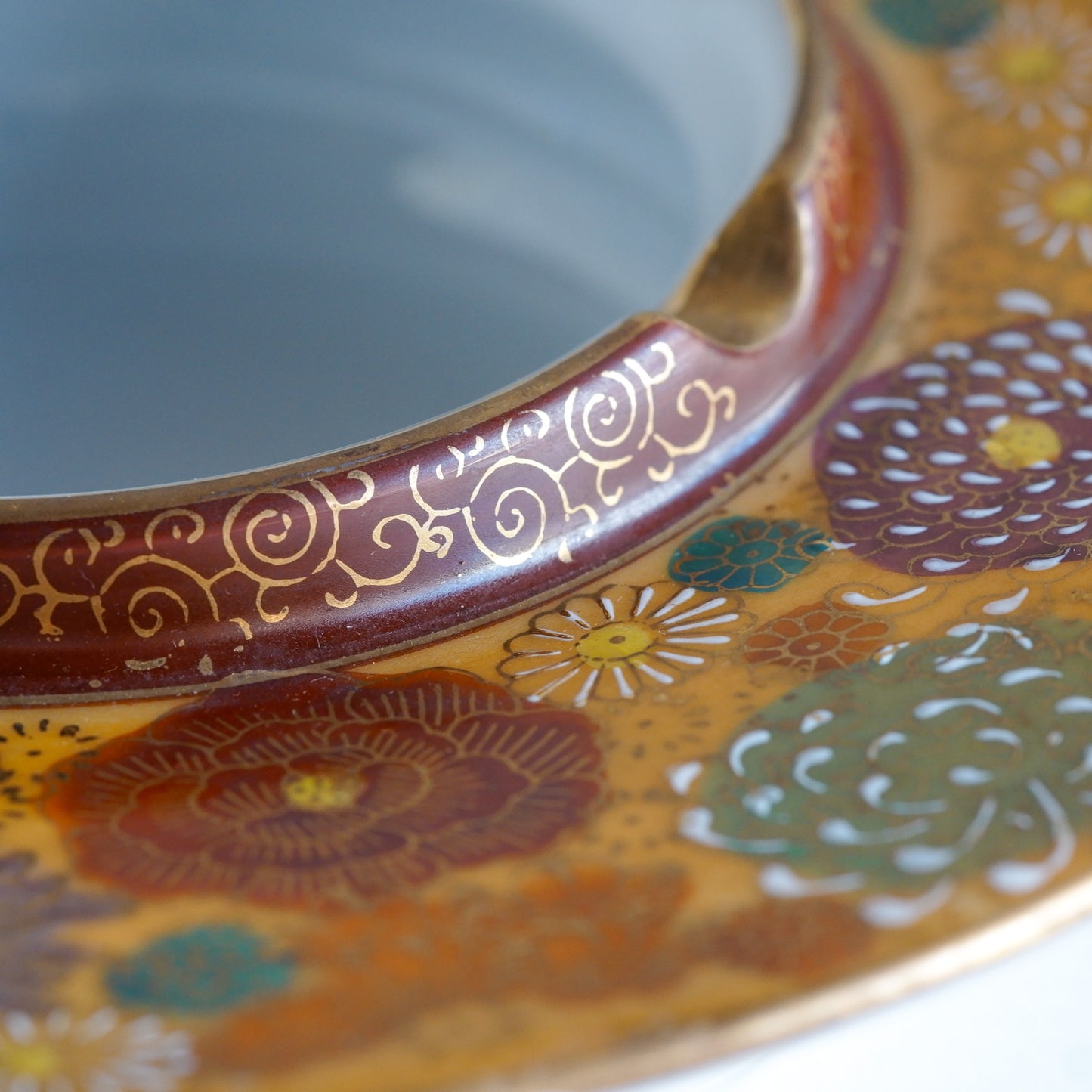 Kutani ware | Flower arrangement | Five colors | Pendant light