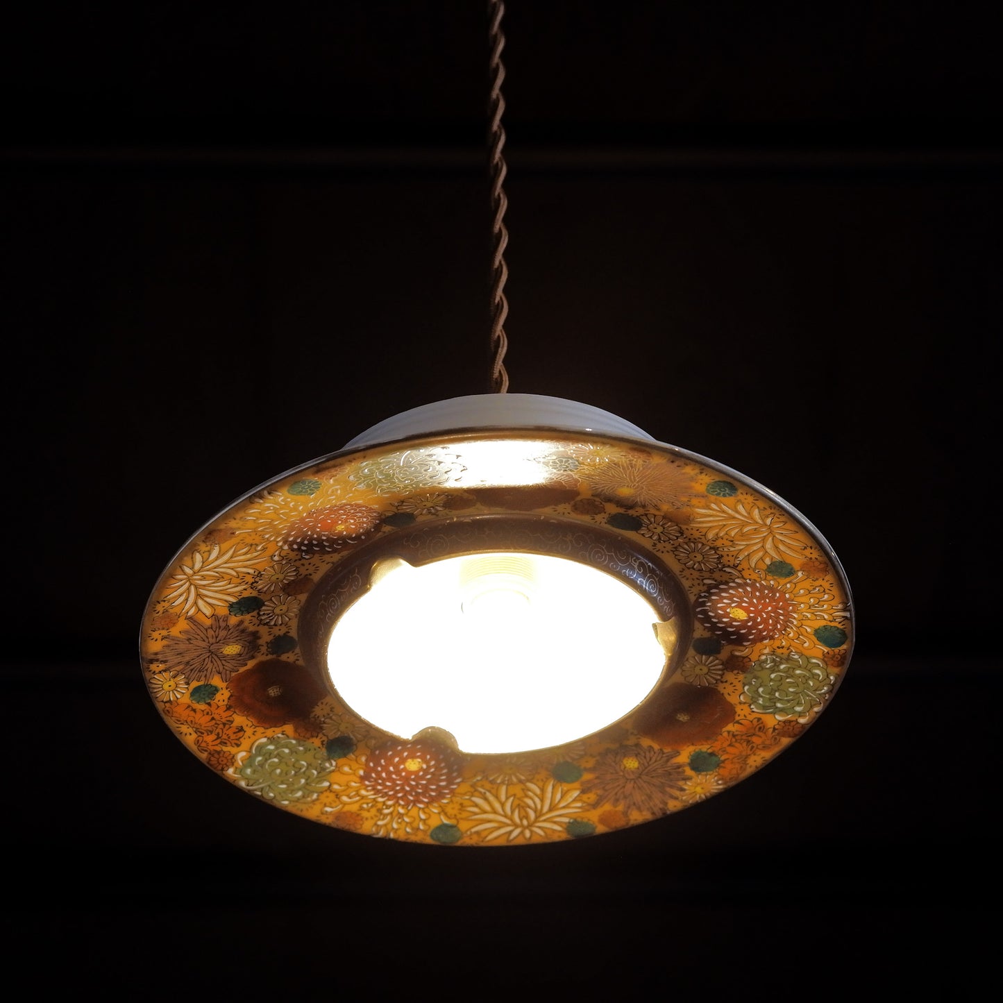 Kutani ware | Flower arrangement | Five colors | Pendant light