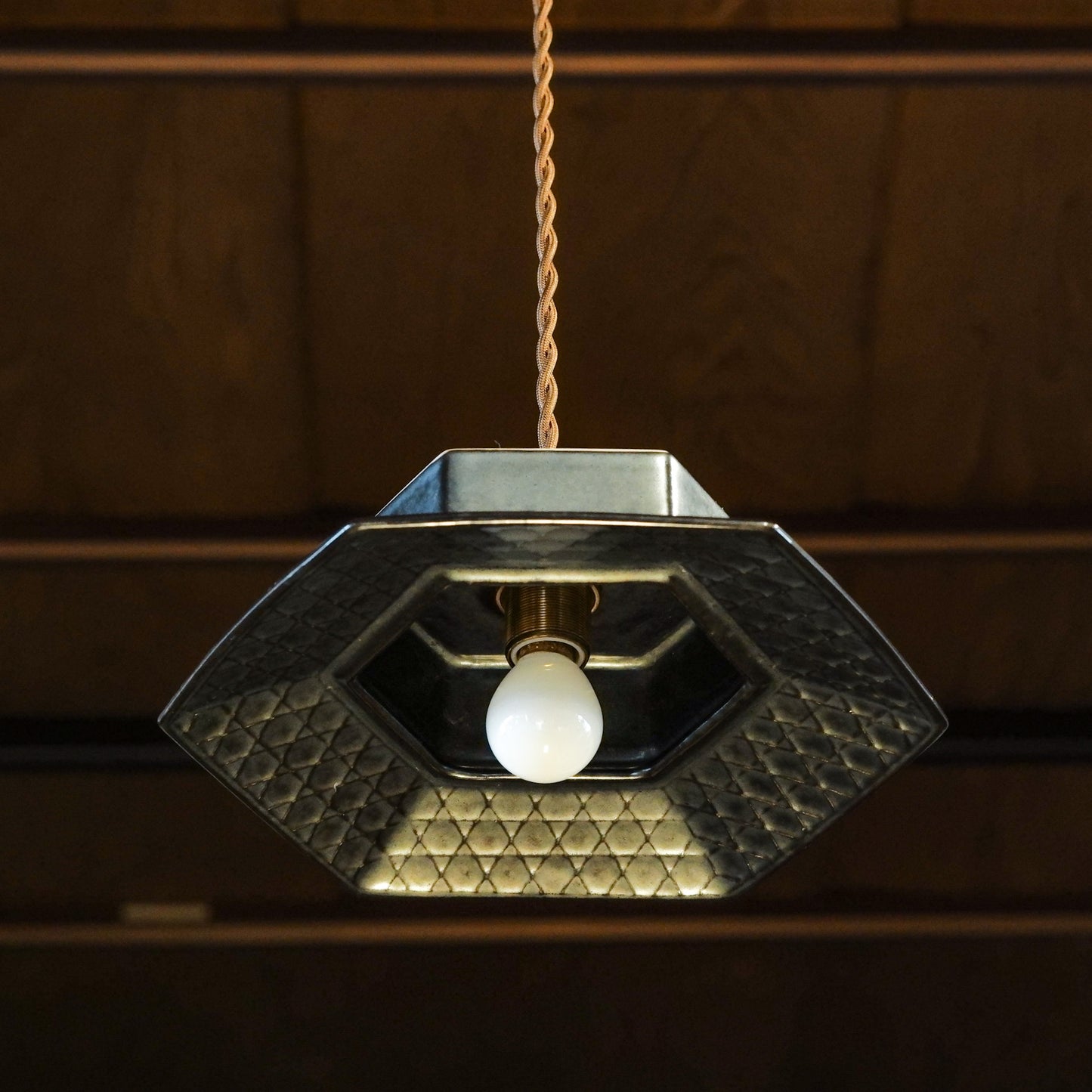 Unknown location | Black | Hexagonal | Pendant light