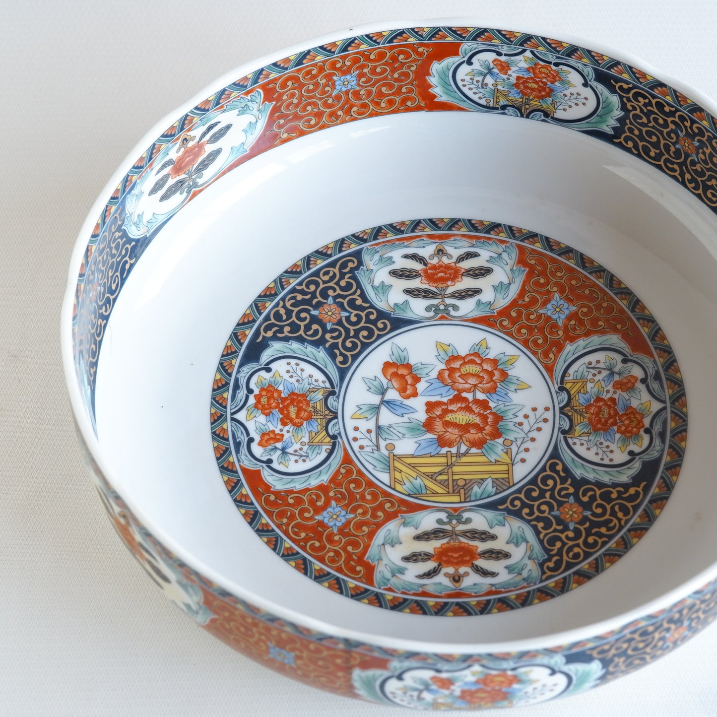 Imari ware | Juzan | Large bowl | Pendant light