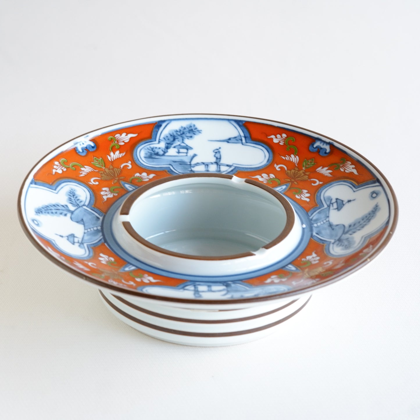 Arita ware | Dragon | Landscape design | Red and blue | Pendant light