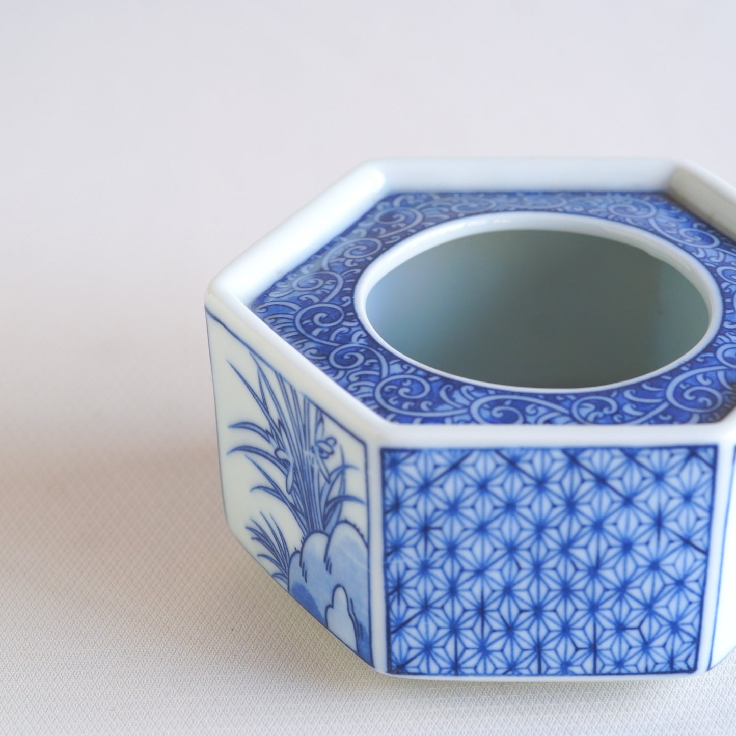 Mino ware | Toraku | Seigaiha | Mesh pattern | Pendant light