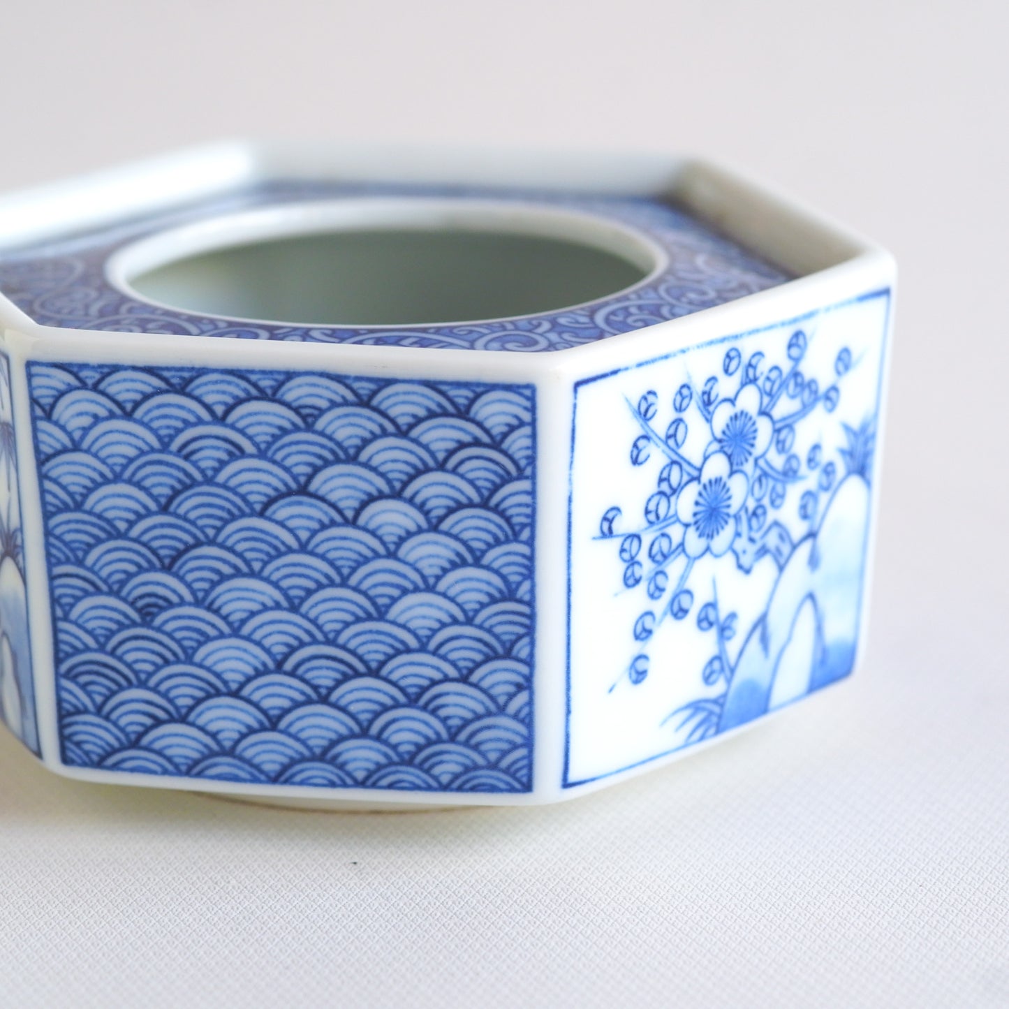 Mino ware | Toraku | Seigaiha | Mesh pattern | Pendant light