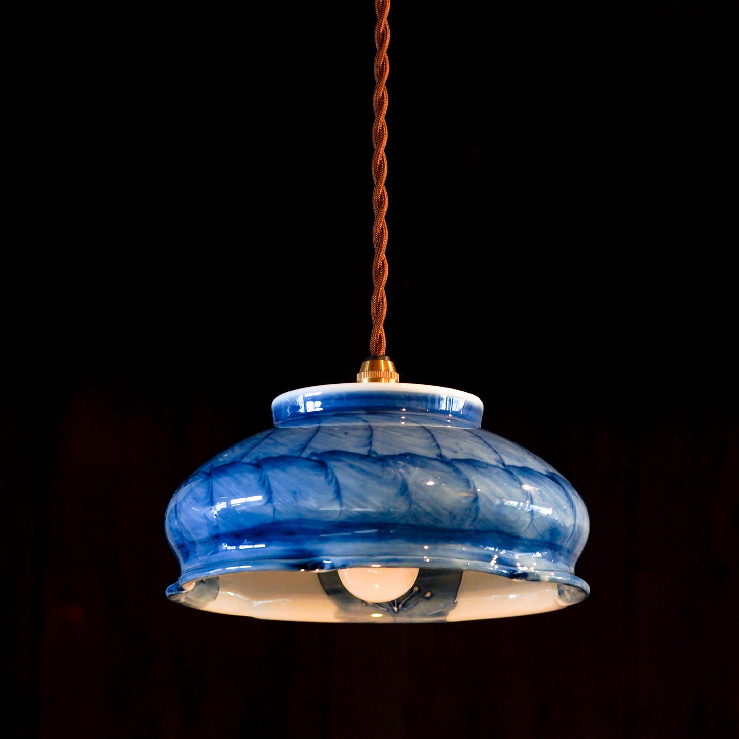 Mino ware | Made by Himine | Sweets bowl | Pendant light
