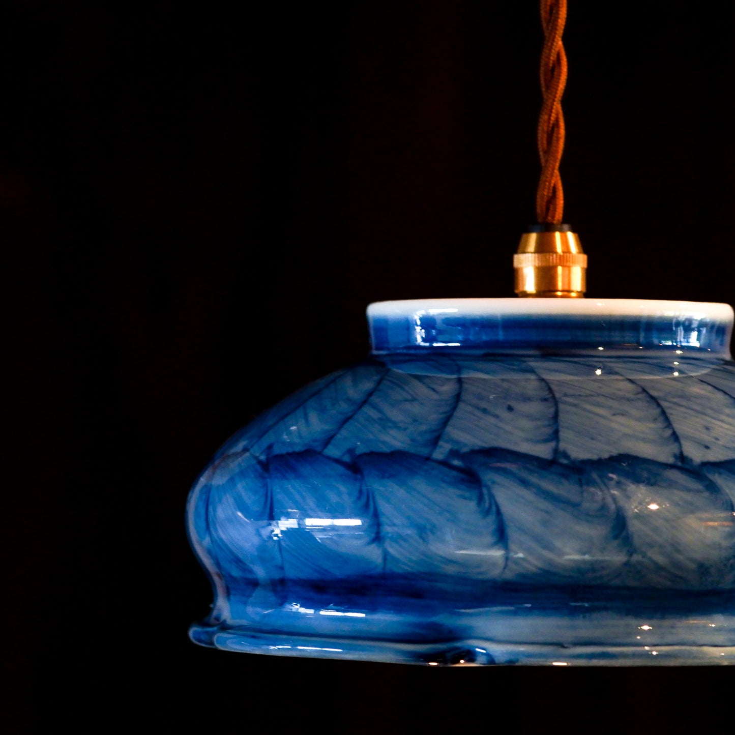 Mino ware | Made by Himine | Sweets bowl | Pendant light