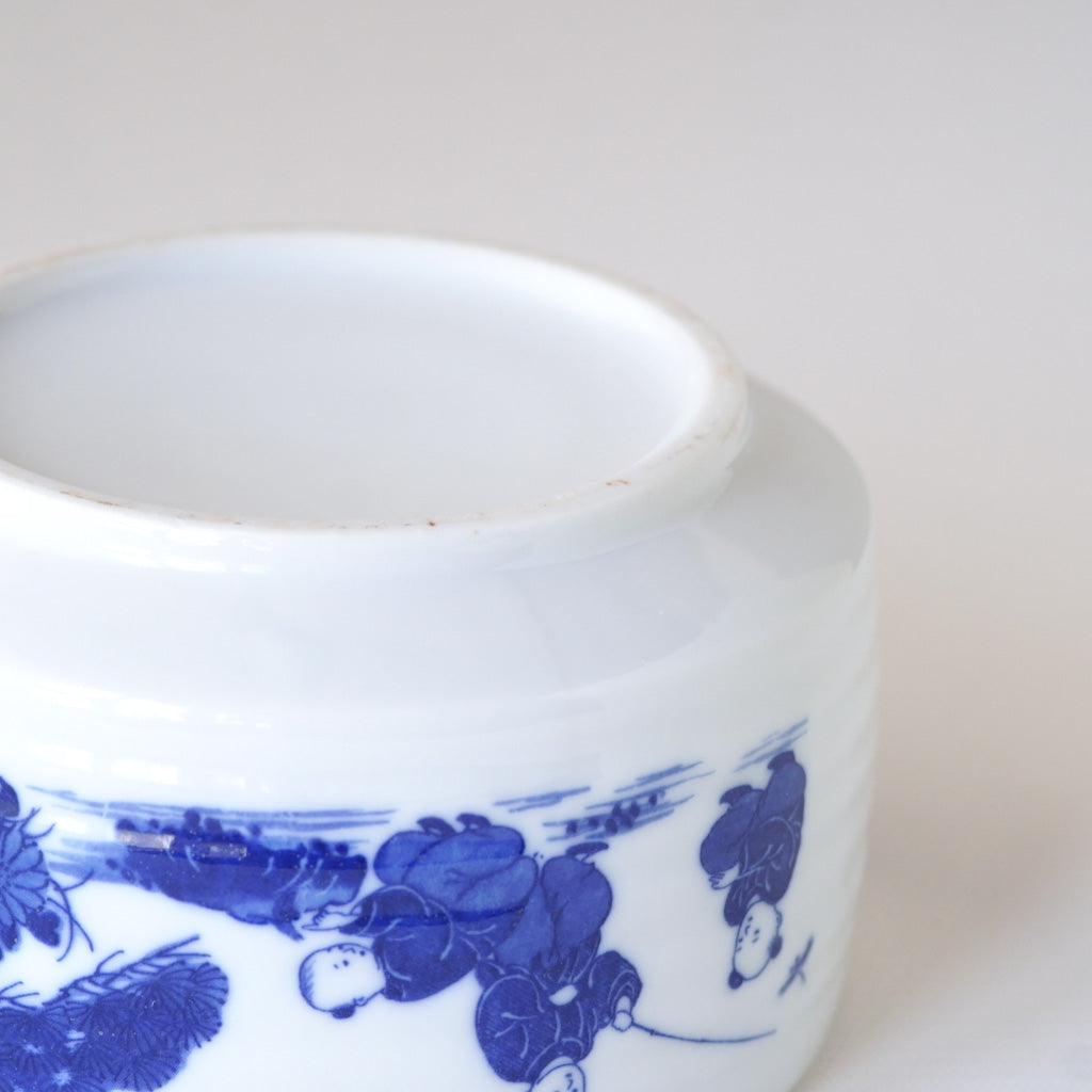 作地未詳|唐子|白磁|ペンダントライト