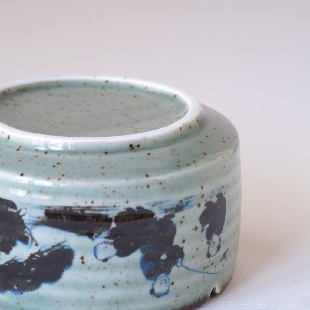 作地未詳|唐子|緑味・釉薬|ペンダントライト