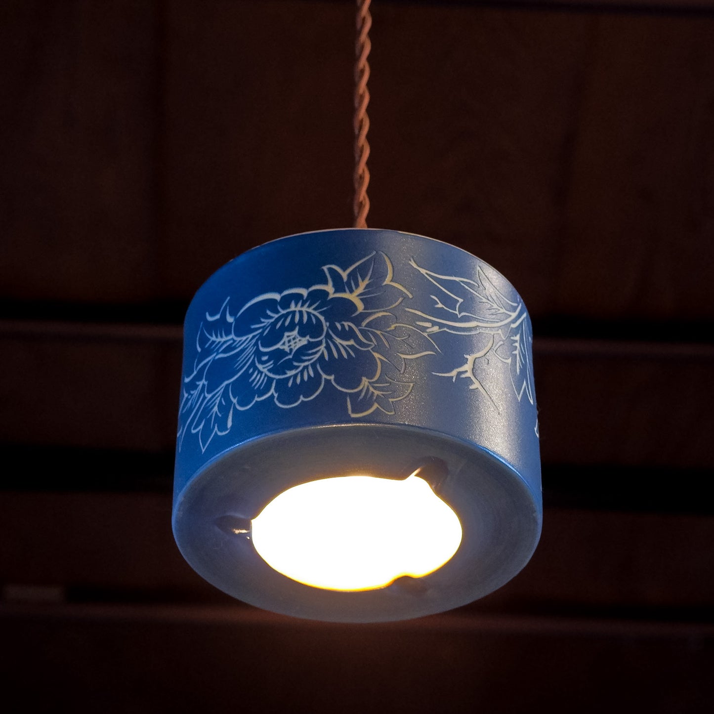 Seto ware | Akatsu ware | Matte blue | Pendant light