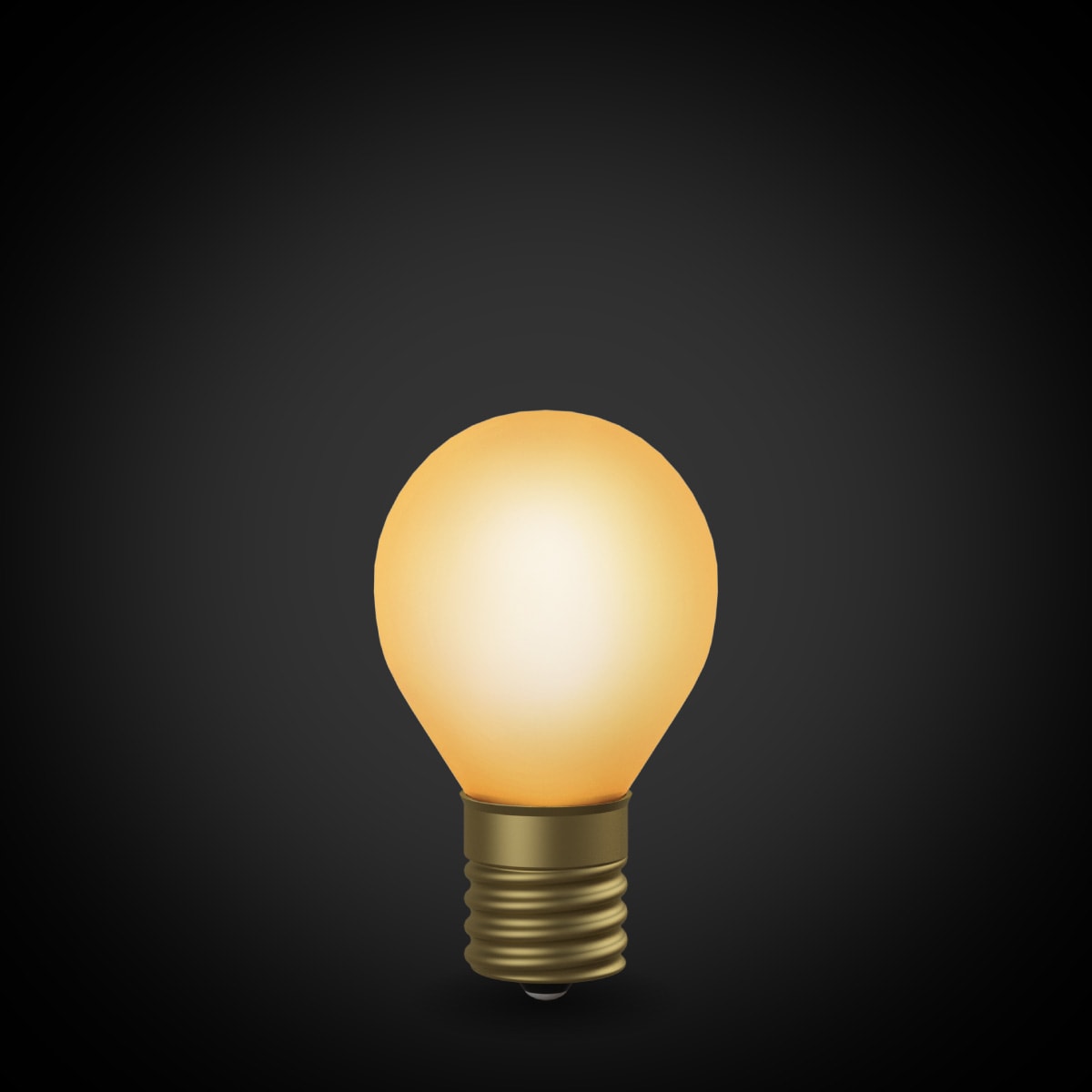 LED電球｜ホワイトガラス｜ボール35｜35W相当｜300lm｜2.5W｜2700K (電球色)
