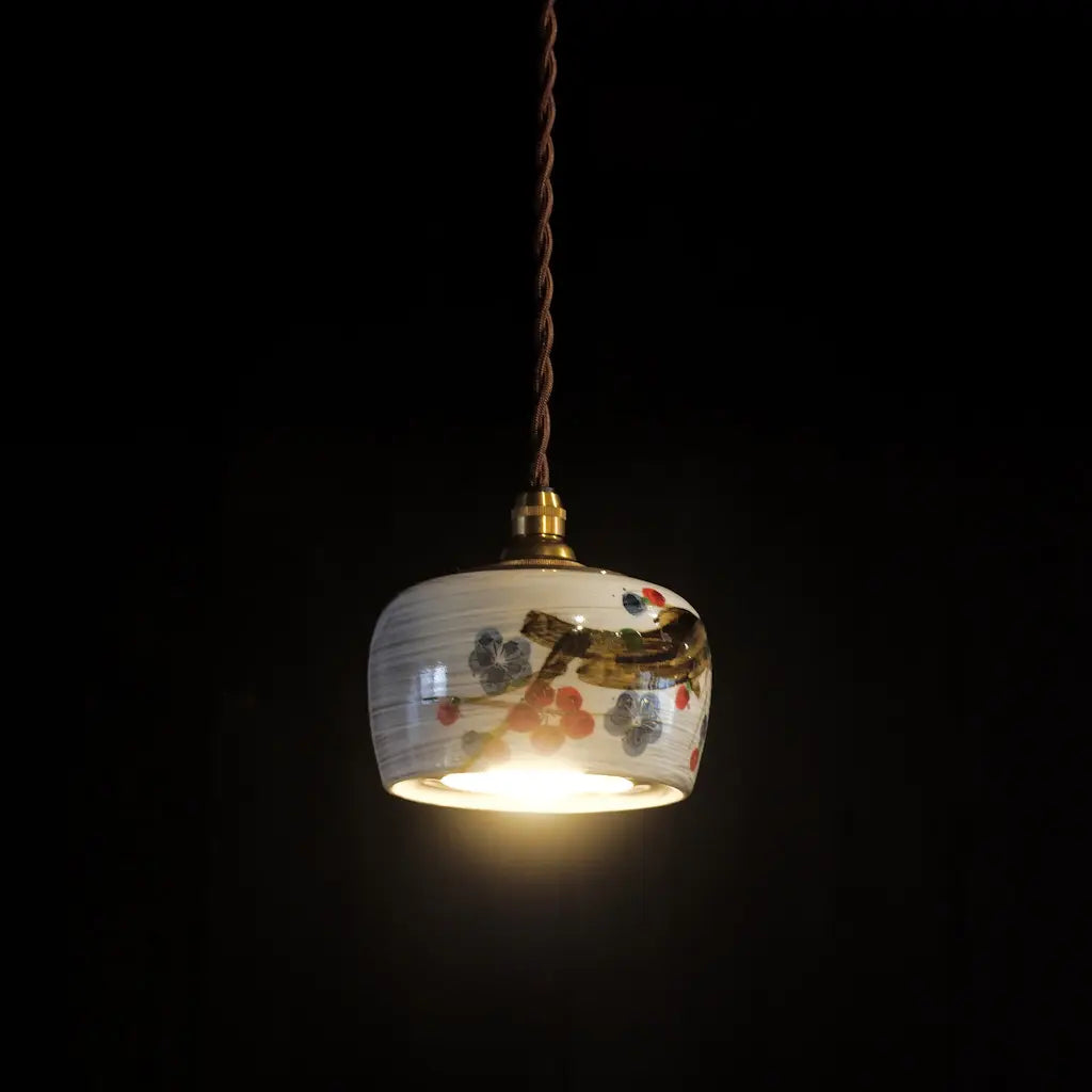 美濃焼｜幸泉｜梅｜ペンダントライト