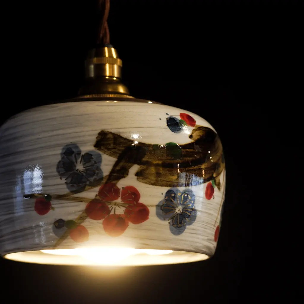 美濃焼｜幸泉｜梅｜ペンダントライト