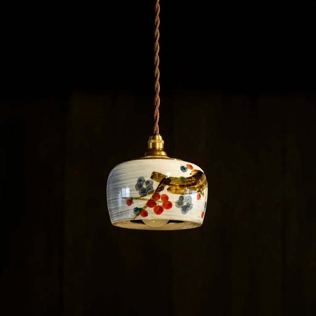 美濃焼｜幸泉｜梅｜ペンダントライト