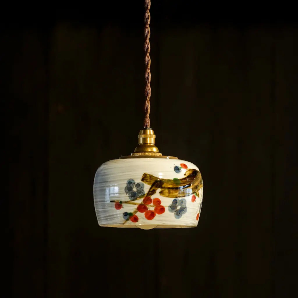 美濃焼｜幸泉｜梅｜ペンダントライト