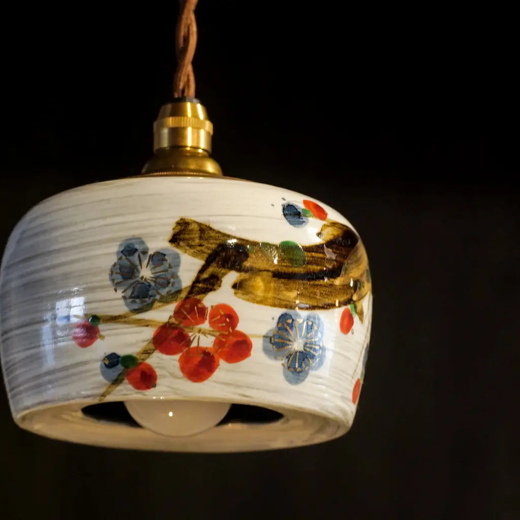 美濃焼｜幸泉｜梅｜ペンダントライト