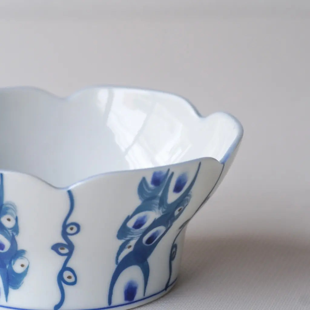 作地未詳｜波紋｜筆致｜高台鉢｜ペンダントライト