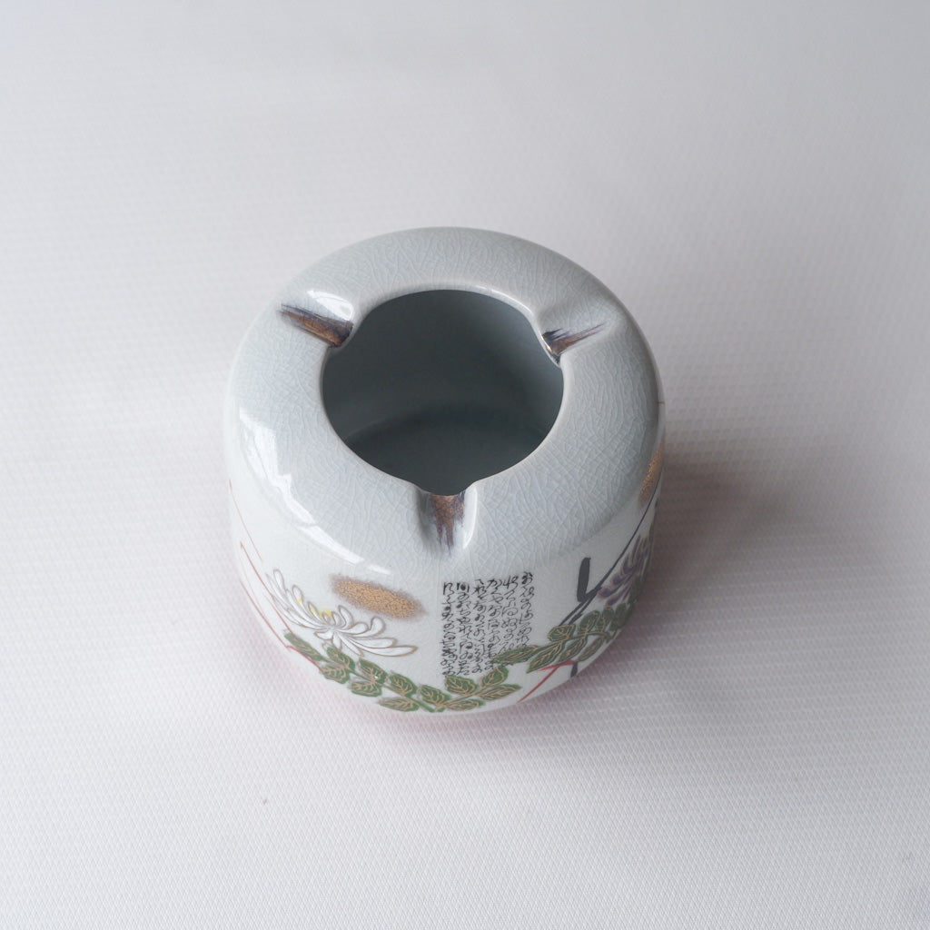 作地未詳｜九谷焼｜細字｜金彩｜ペンダントライト