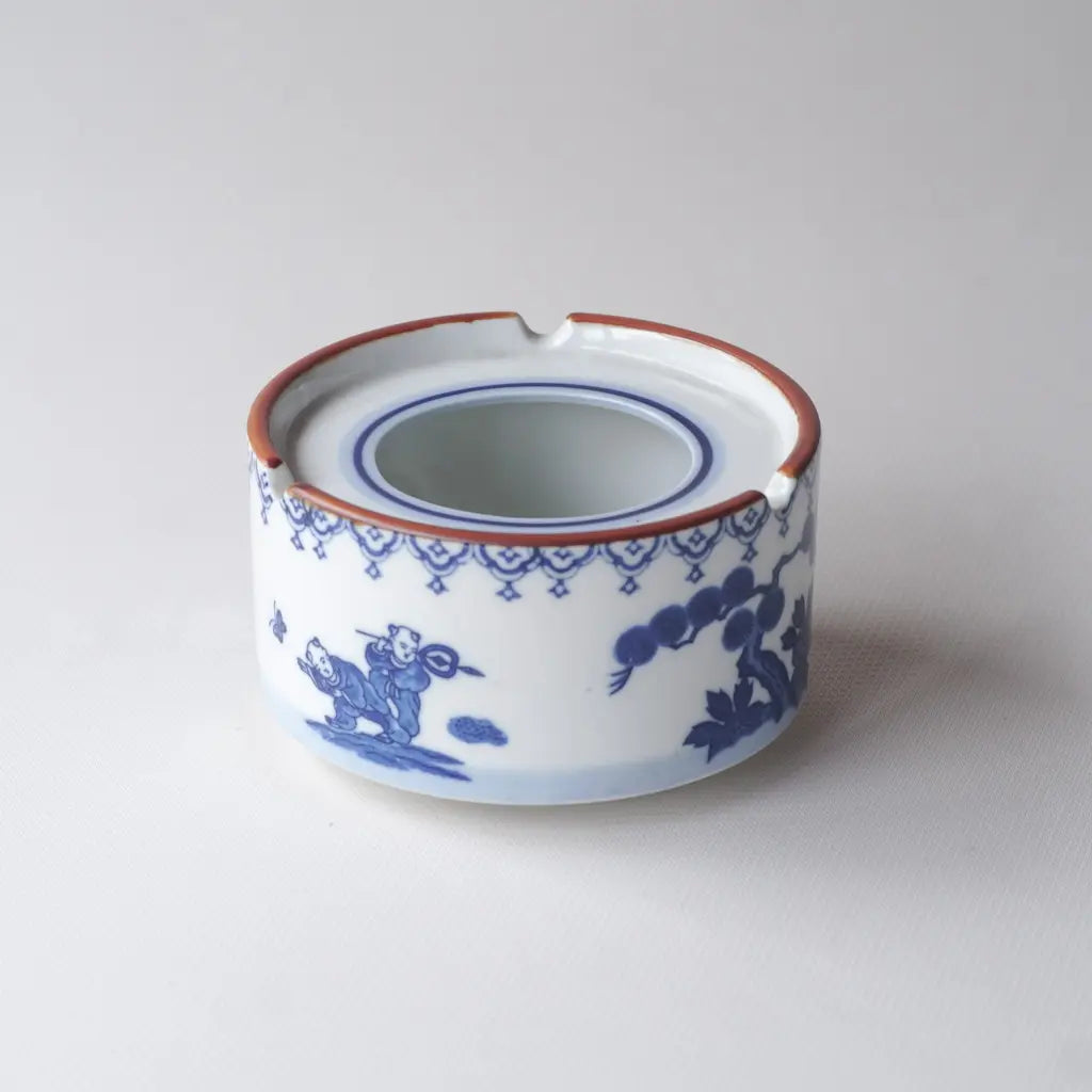 鍋島焼｜唐子｜染付｜透過｜ペンダントライト