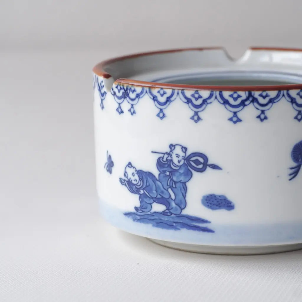 鍋島焼｜唐子｜染付｜透過｜ペンダントライト