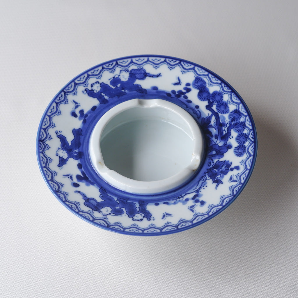 鍋島焼｜唐子｜白磁｜ペンダントライト