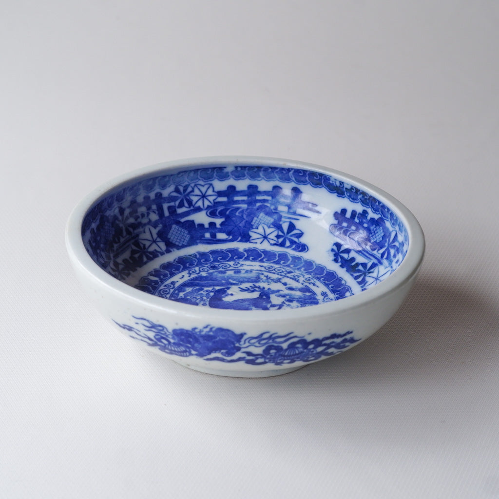 古伊万里(？)｜時代物｜染付｜鉢｜ペンダントライト