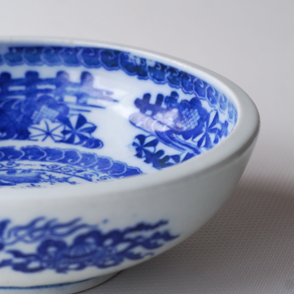 古伊万里(？)｜時代物｜染付｜鉢｜ペンダントライト