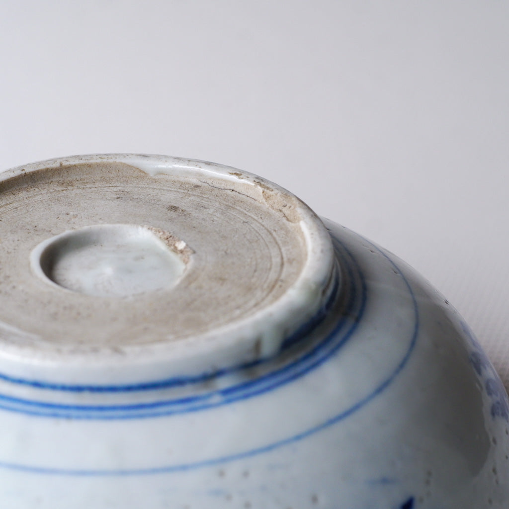 古伊万里(？)｜時代物｜染付｜鉢｜ペンダントライト