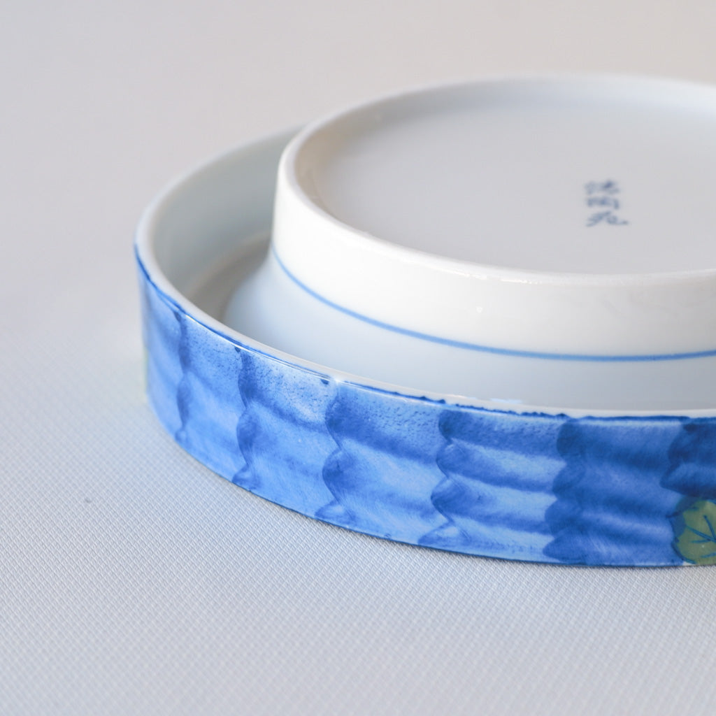 有田焼｜清陶苑｜紫陽花｜染付｜ペンダントライト