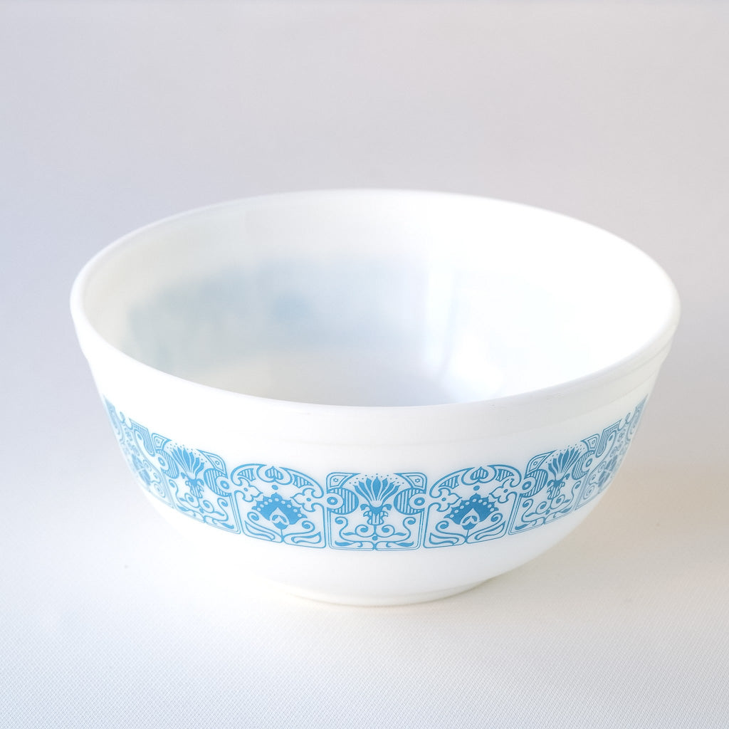 オールドパイレックス｜pyrex｜ホライゾンブルー｜ミキシングボウル｜ペンダントライト