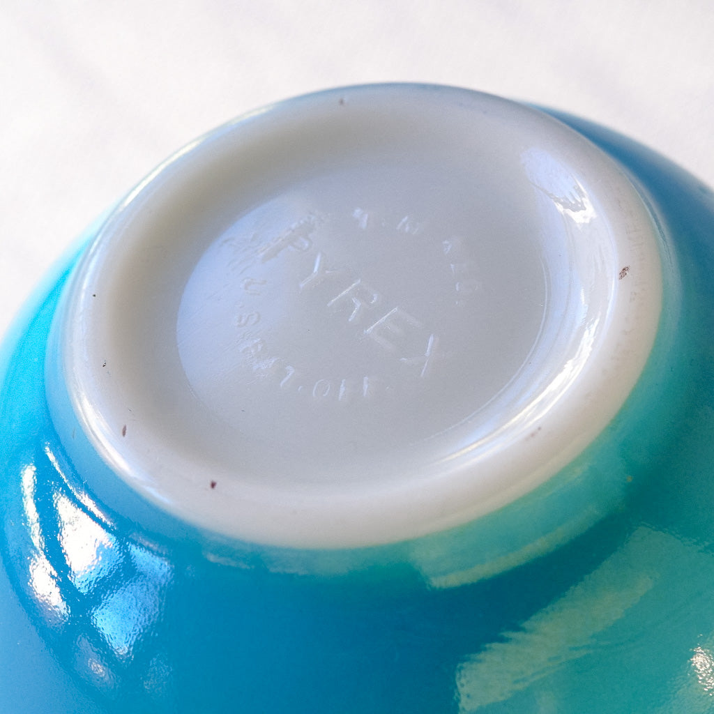オールドパイレックス｜pyrex｜プライマリーブルー｜ミキシングボウル｜ペンダントライト