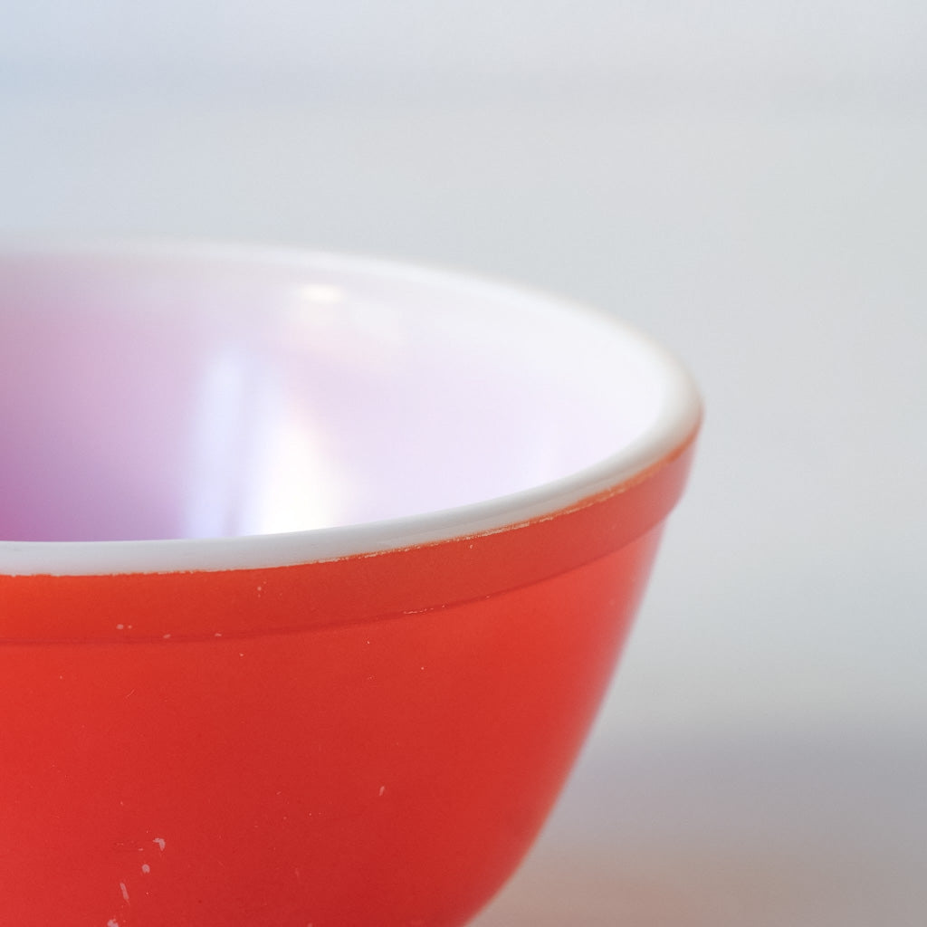 オールドパイレックス｜pyrex｜プライマリーレッド｜ミキシングボウル｜ペンダントライト