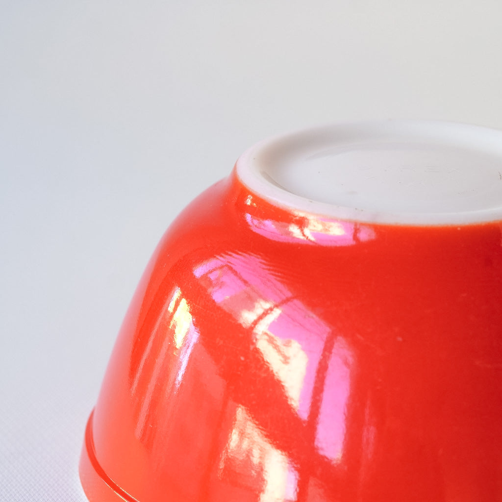 オールドパイレックス｜pyrex｜プライマリーレッド｜ミキシングボウル｜ペンダントライト