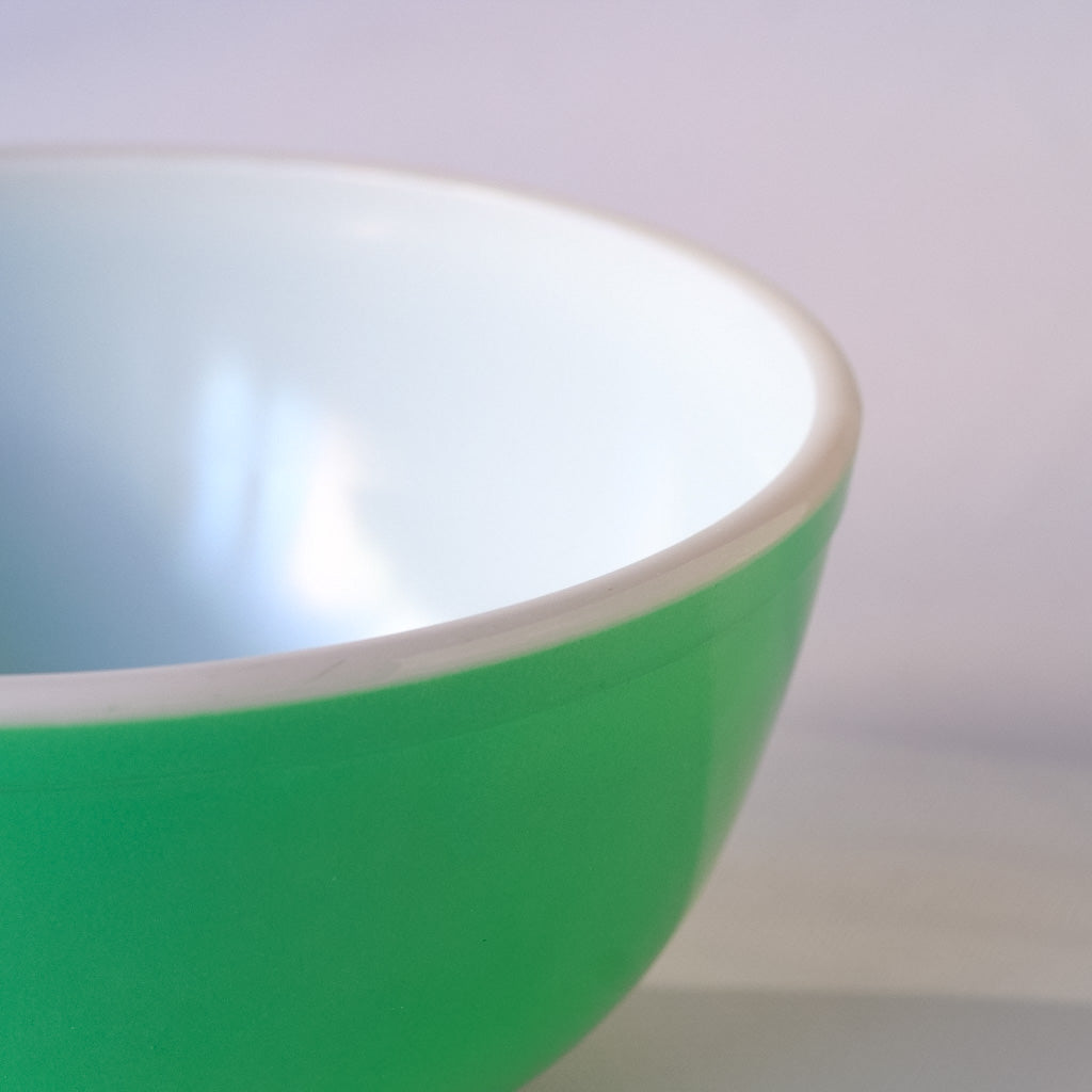 オールドパイレックス｜pyrex｜プライマリーグリーン｜ミキシングボウル｜ペンダントライト