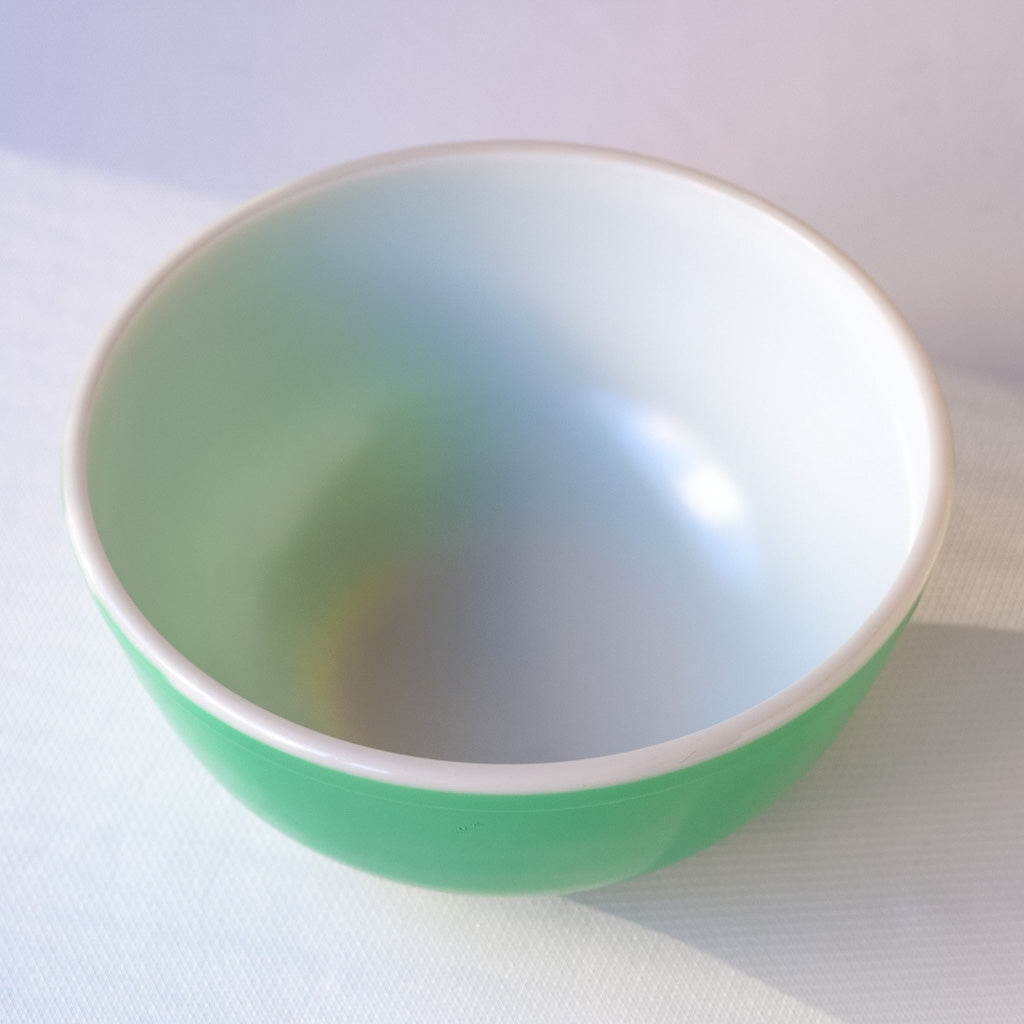 オールドパイレックス｜pyrex｜プライマリーグリーン｜ミキシングボウル｜ペンダントライト