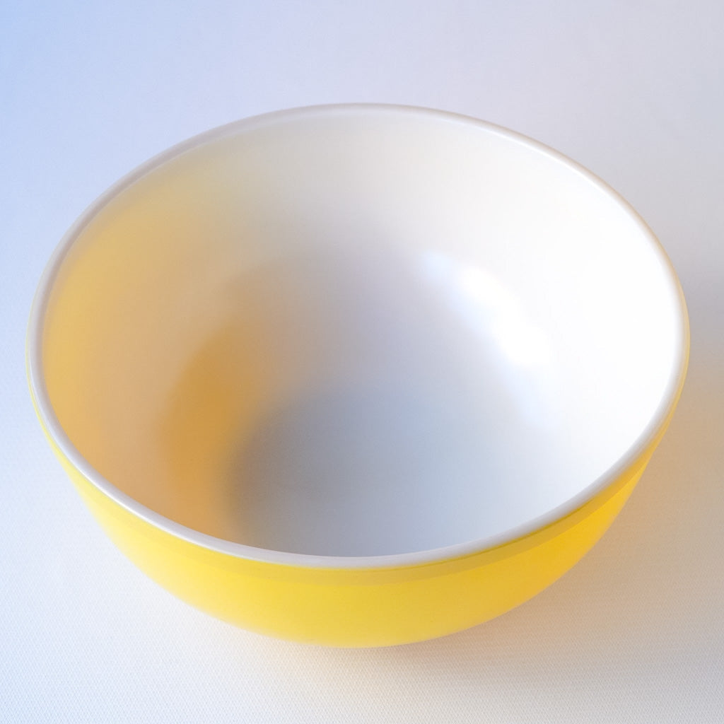 オールドパイレックス｜pyrex｜プライマリーイエロー｜ミキシングボウル｜ペンダントライト