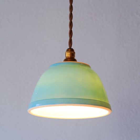 オールドパイレックス｜pyrex｜プライマリーブルー｜ミキシングボウル｜ペンダントライト