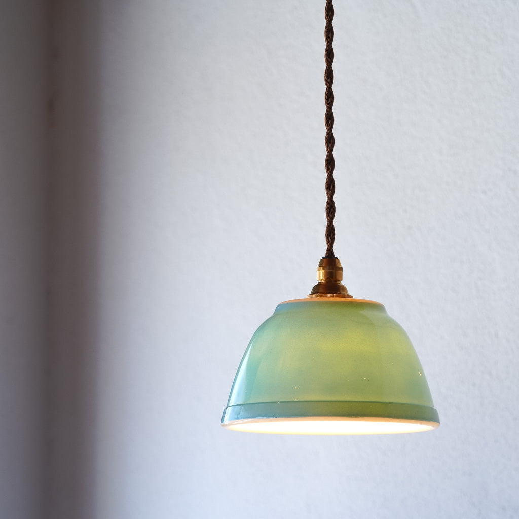 オールドパイレックス｜pyrex｜プライマリーブルー｜ミキシングボウル｜ペンダントライト