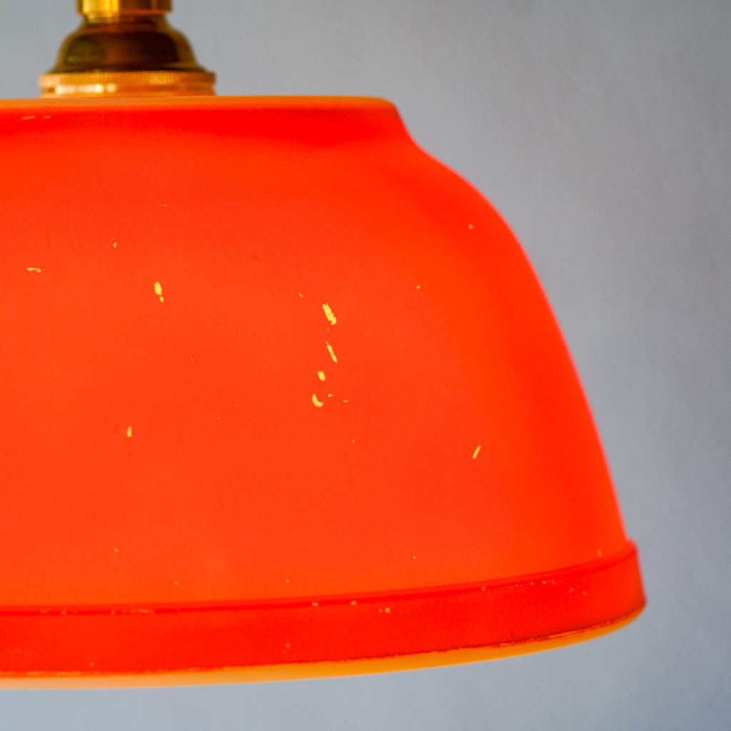 オールドパイレックス｜pyrex｜プライマリーレッド｜ミキシングボウル｜ペンダントライト