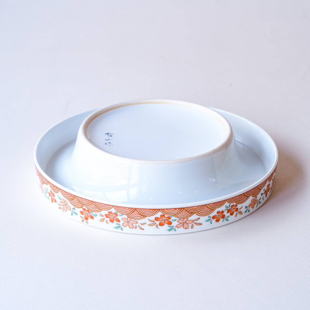 有田焼｜哲山作｜金彩｜緑・多彩色｜ペンダントライト